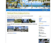 Tablet Screenshot of lacuevadellobo.com